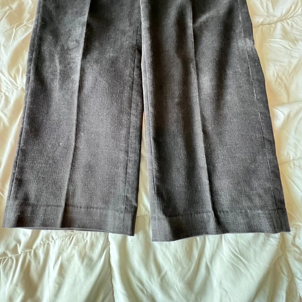 Vintage Farah Mens Corduroy Pants Trousers‎ Casual Dress Pants Gray